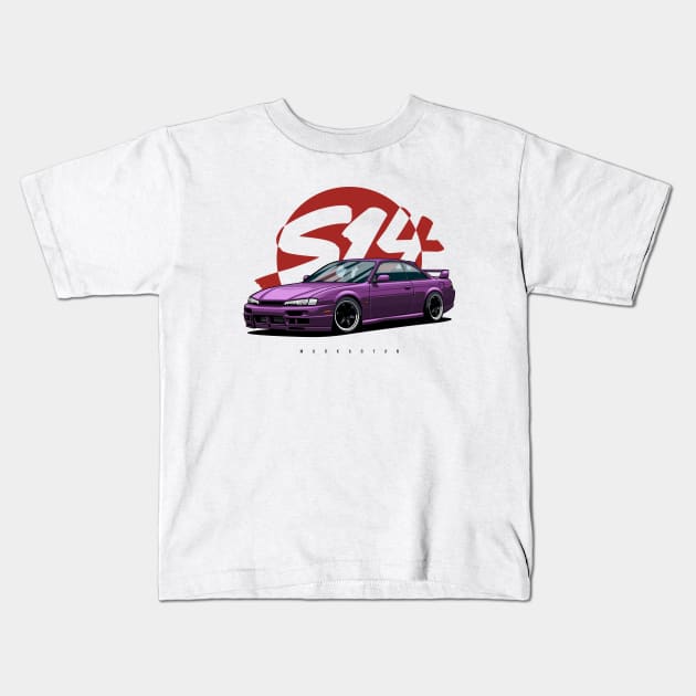 Silvia S14 Kids T-Shirt by Markaryan